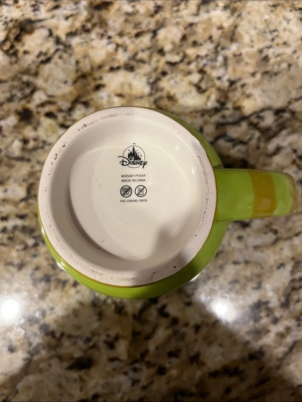 Disney Parks Monsters Inc Mike Wazowski Mug Cup